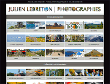 Tablet Screenshot of julienlebreton.com